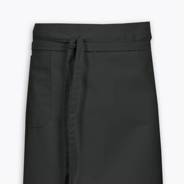 Nybo Forklæde / Forstykke med sidelomme - Sort - Image 2