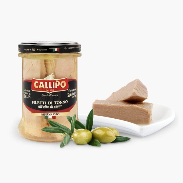 Callipo Filetti di Tonno all'Olio di Oliva Riserva Oro