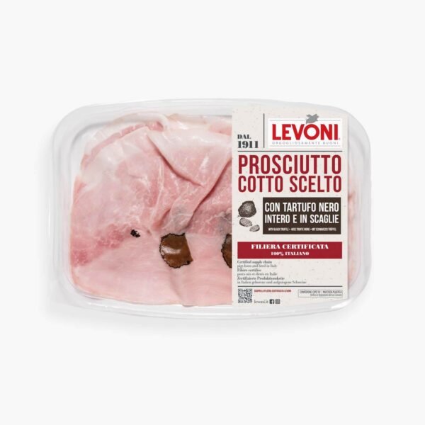 Levoni Prosciutto Cotto Scelto Tartufo Affettato